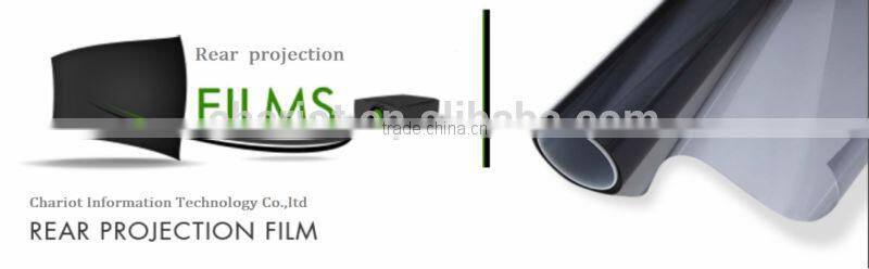 Holographic rear projection screen film 1.51mx30m paste on the window (Hot sales!)