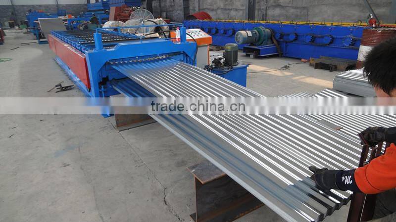 corrugated steel panel roll forming machinery