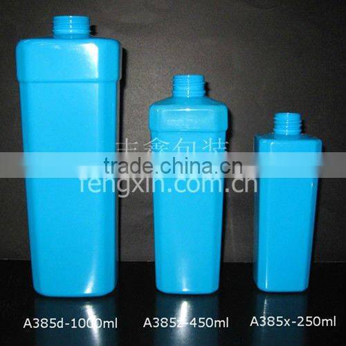 Hotel Cosmetic Shampoo Plastic PET Bottle transparent spray bottle