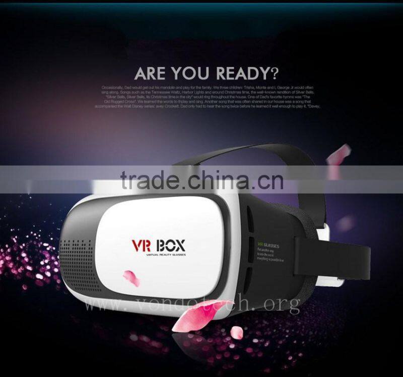 The second generation VR Box 3D glasses 2.0 More to bring you vr case enjoyment