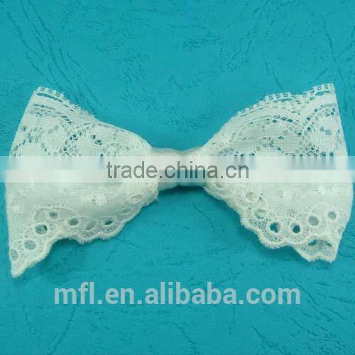 2014 hot sale high quality lace ribbon bow