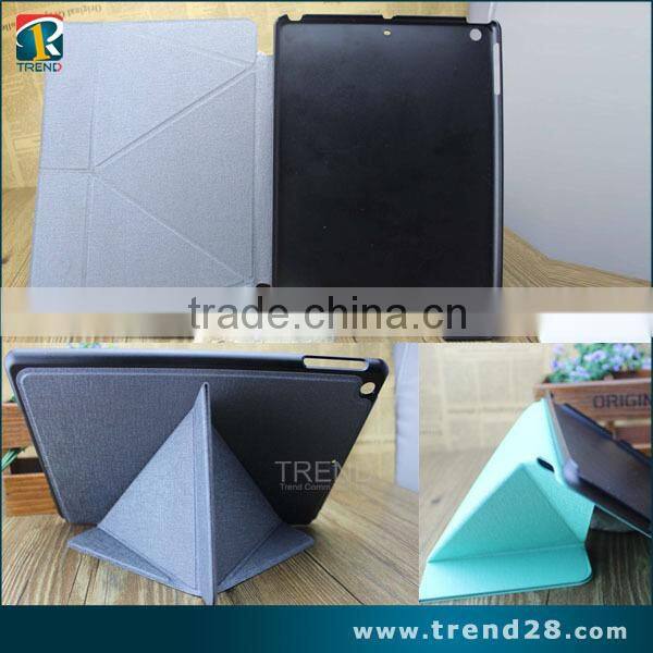 Hot design folding bulk buy leather cover for ipad air