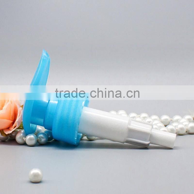 33mm ribbed left-right lockable system plastic lotion dispenser pump