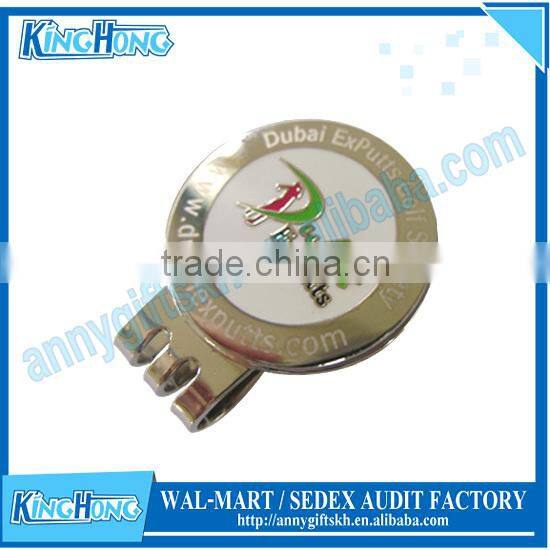 Antique Imitation style and regional feature ball marker golf hat clip