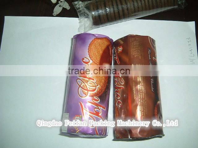 Automatic biscuit cellophane packing machine