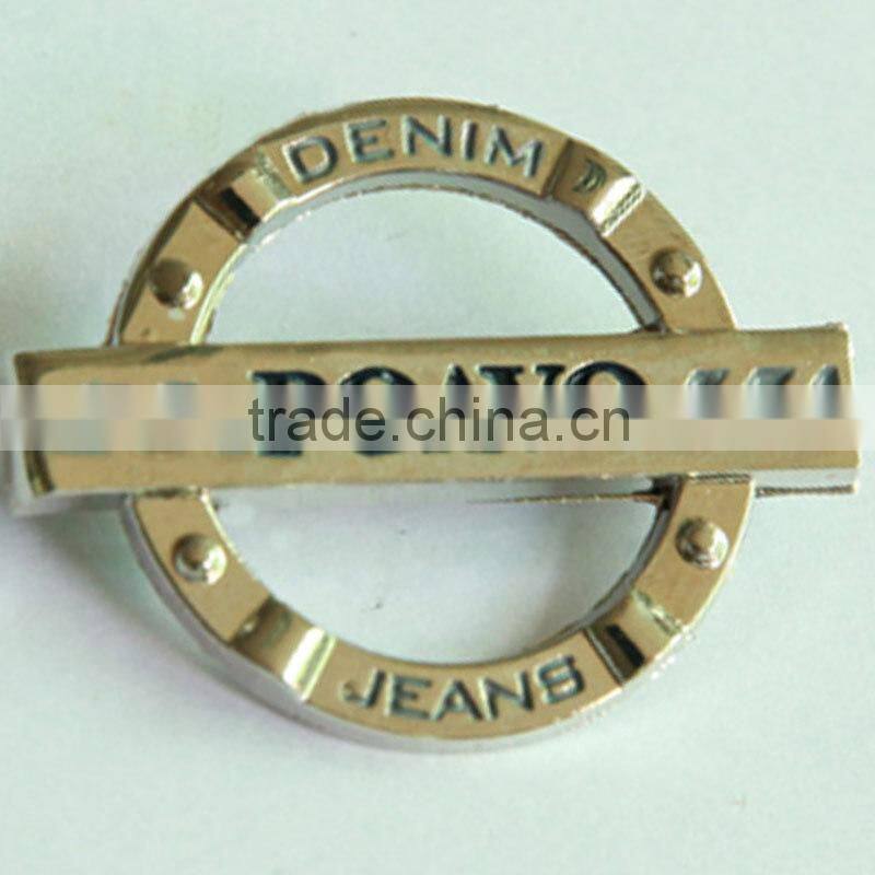 Metal Leather Label