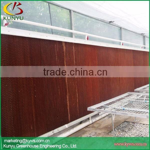 Agricultural greenhouse evaporative cooling pad for sale