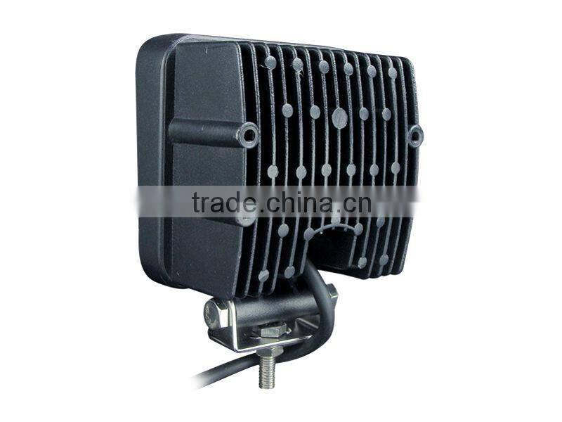 100% Waterproof 40w heavy truck fog light 4.3inch Square Led work light With Ip67 certificated