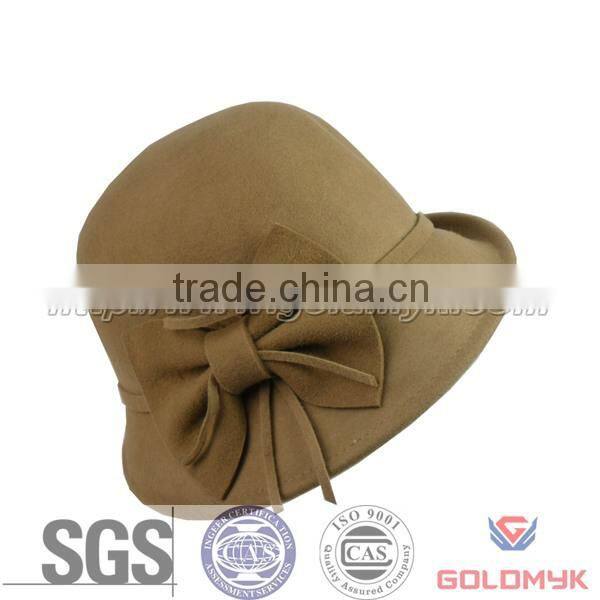 Fur felt woman's cap