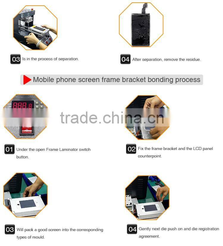 For Samsung & iPhone Screens LCD Repair Machine With Independent Polarizer Remover
