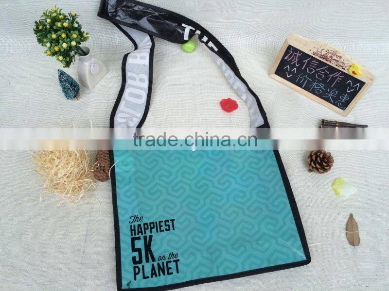 Recycled Cool Sling Bag Button Closure MAC-C Book Bag