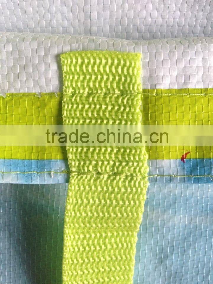 Fashion Design Laminated Heat Seal Promotional Pp Woven Shopping Bag