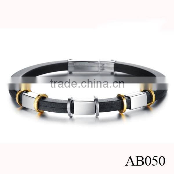 Factory Price Leather Bracelet,Charm Bracelet Jewelry,Fashion Magnetic Bracelet For Men
