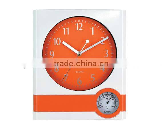 YZ-8943 YINGZI NEW CLOCKS Weather Station Wall Clock With Temperature