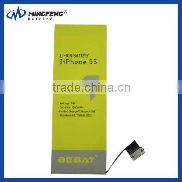 for iPhone 5s /A1234 /A1457 /A1516 /A1518 /A1528 /A1529 /A1530 /A1533 tell phone batteries