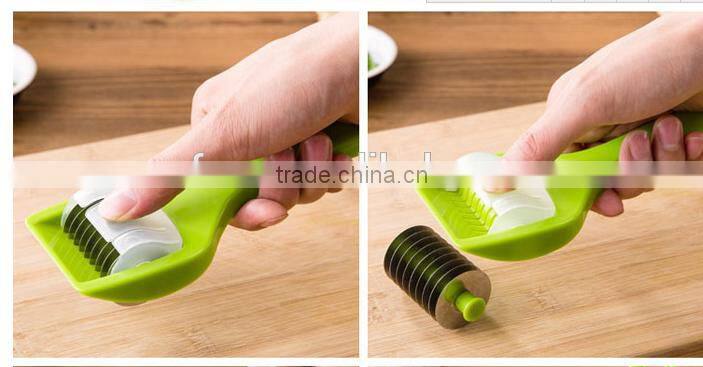 Manual Green Onion Chopper Slicer Garlic Coriander Cutter / onion cutter onion slicer / Vegetable Onion Chopper