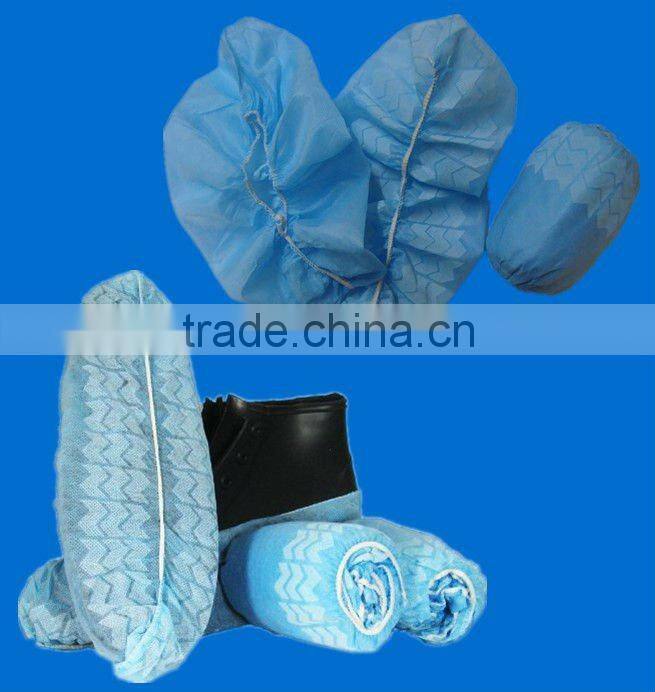 disposable non-skid overshoe