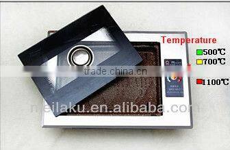 stainless steel barbeques grill with smokeless/ indoor stove top bbq/electric griddle.