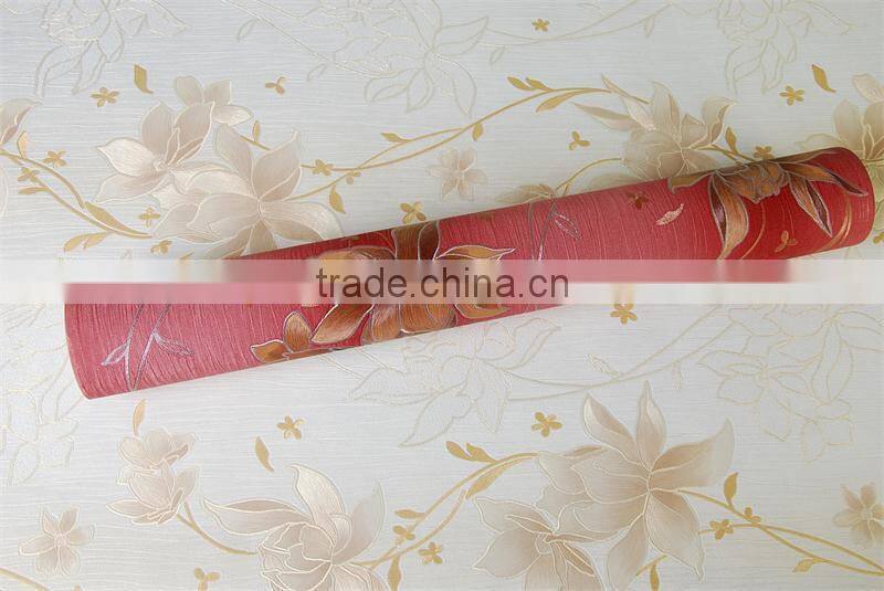 PVC embossed wallpapers/wall papers/walls paper