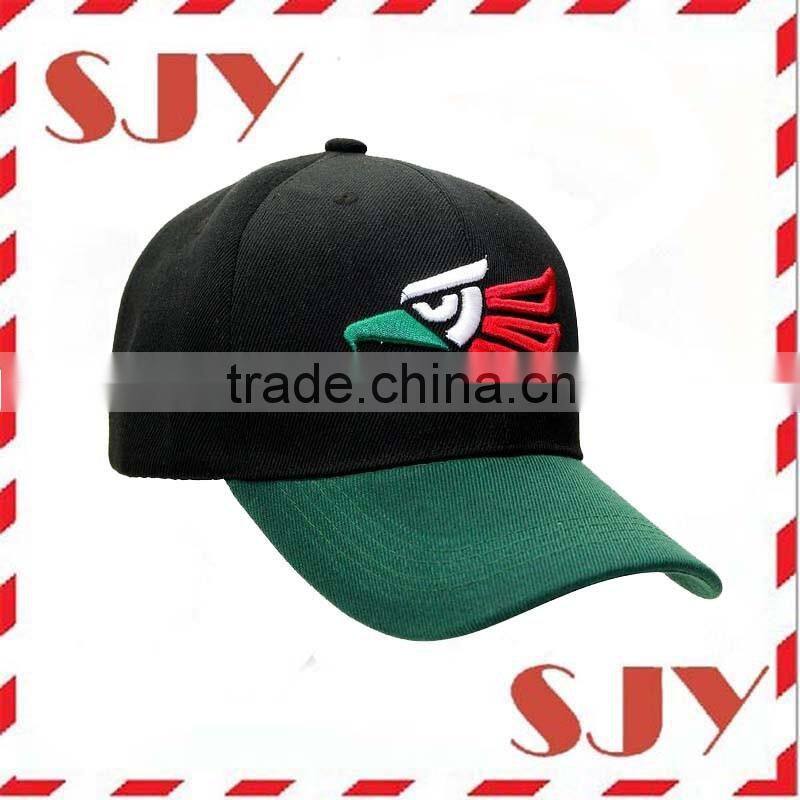 High quality High Crown 6 Panel American Flag Baseball Cap
