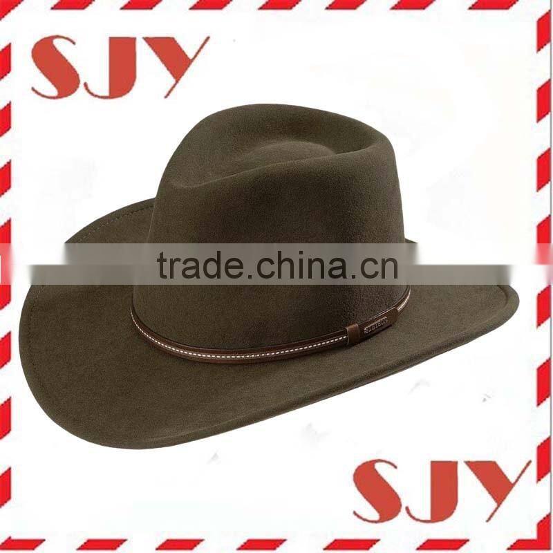 Men's Classic Wool Fully Lined Vintage Fedora Hats