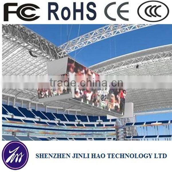 p10 led display outdoor full color stadium football scoreboard