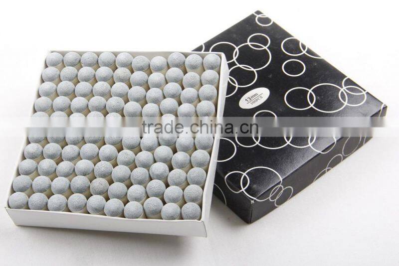 Wholesale cheap price 100 pcs push on billiard pool snooker cue tips 10mm 11mm 13mm