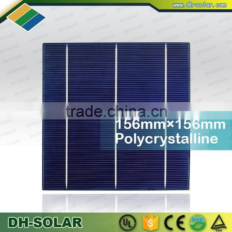 Eff 18.4% 3BB Low Price Poly Solar Cell Solar Energy