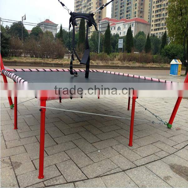 Amusement park rides Bungee jumping outdoor playground equipment for kids