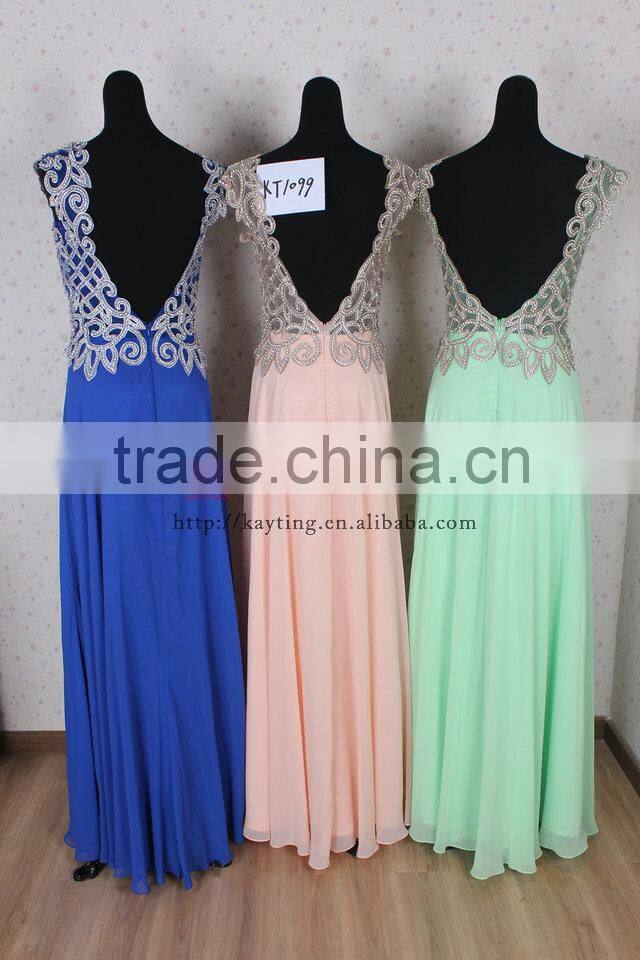 2014 new arrival night gown evening prom dress party dress spanish style evening dress