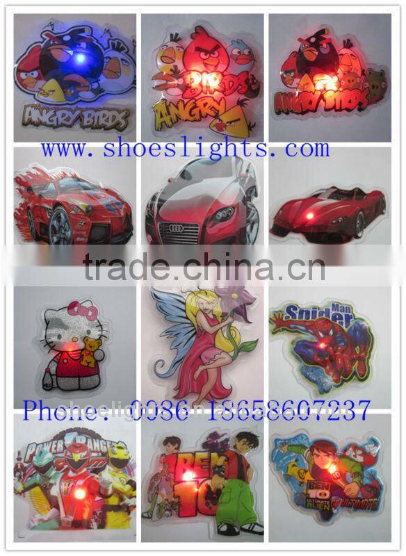 OEM custom led flashing clothes apparel light