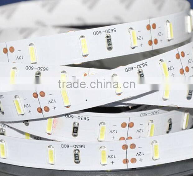 12v 5m smd led strip 7020 cool white