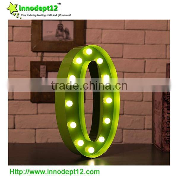 Best selling products large metal letters with led lights