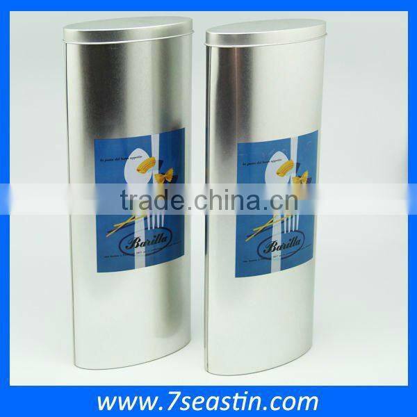 Oval Milk Powder Tin Boxe / Food Tin Can