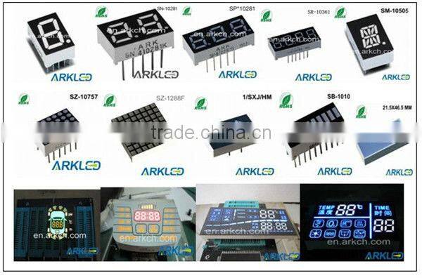 RoHS approval,0.3 inch Dual Digits 7 segment LED Numeric Display