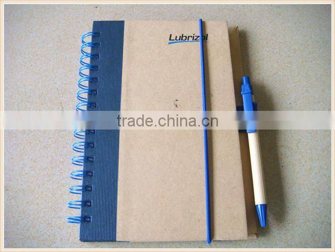 notebook with elastic closure,Notebook with elastic strap