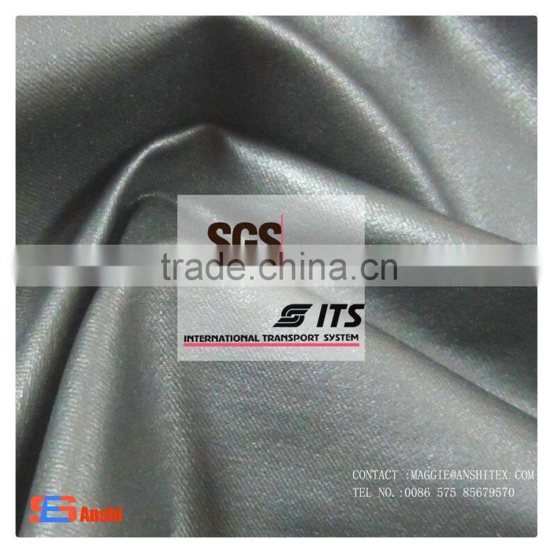 ES5013 Fake leather nylon cotton/ rayon spandex with coat for sexy jeans pants fabric