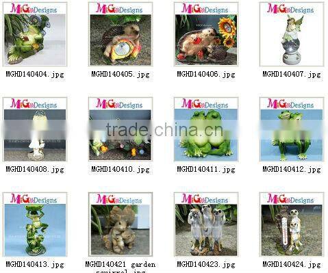 Factory Customize Magnesium Oxide Boy and Girl Garden Statue
