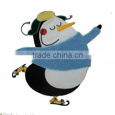 Funny eye embroidery patches for baby clothing