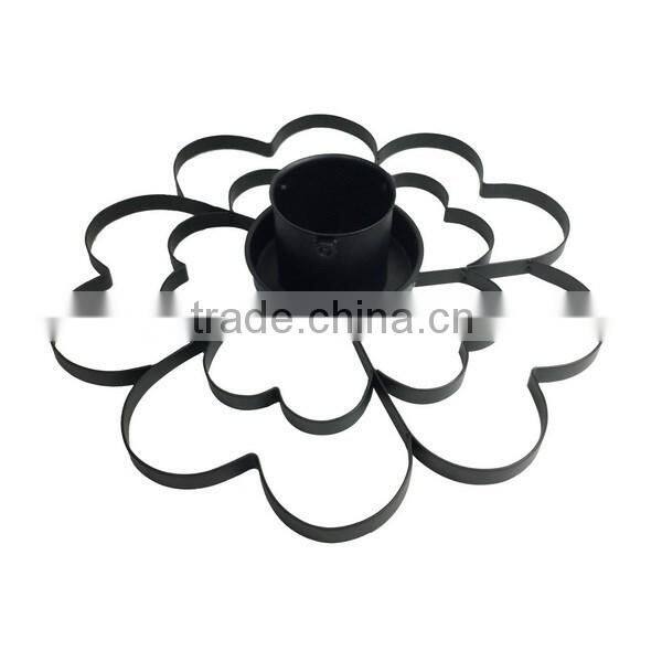 New arrival black Candle Holder lantern for Home decor
