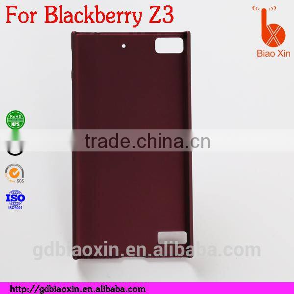 2014 Cheap price Single bottom leather case cover for Blackberry Z3