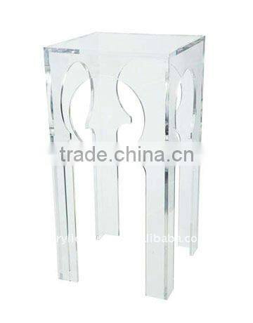 Clear Acrylic Classic Side Table