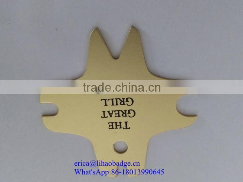 Cheap Aluminum Alloy Botter Opener Custom key bottle opener