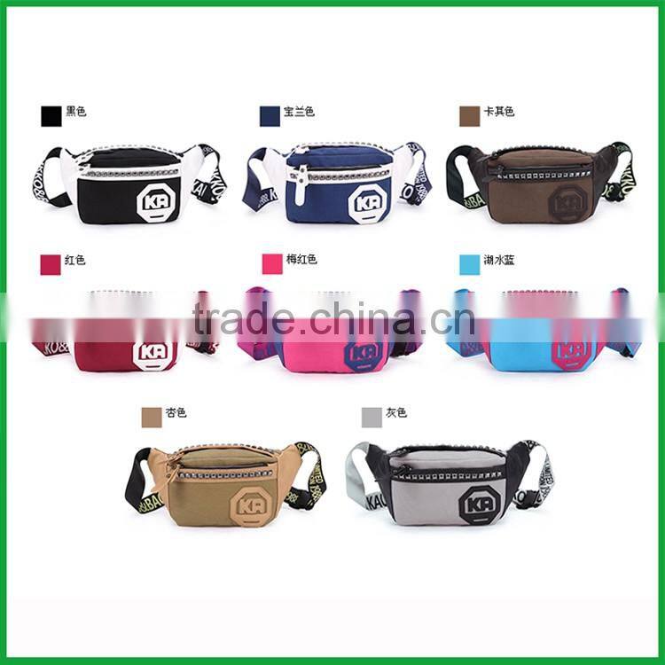 Canvas Women messenger bag Waist Belt Running Bag