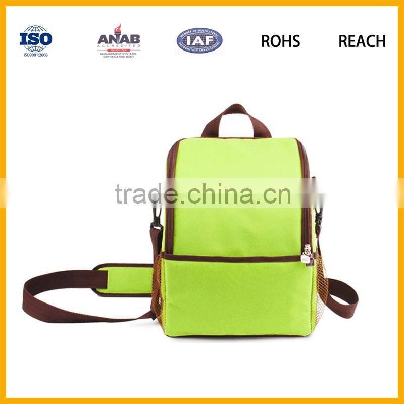 Hot selling aluminum backpack style cooler bag for picnic