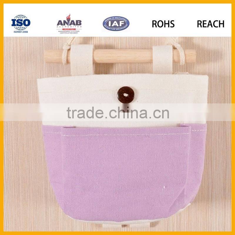 Wall Hanging Fabric Storage Bag, Magazine Holder, Storage Organizer