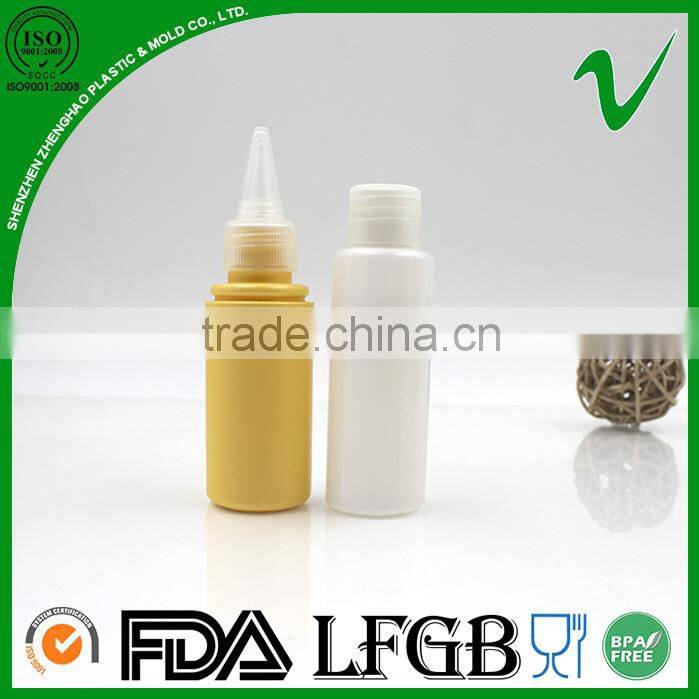custom high quality wholesale pet plastic dropper bottles with screw cap
