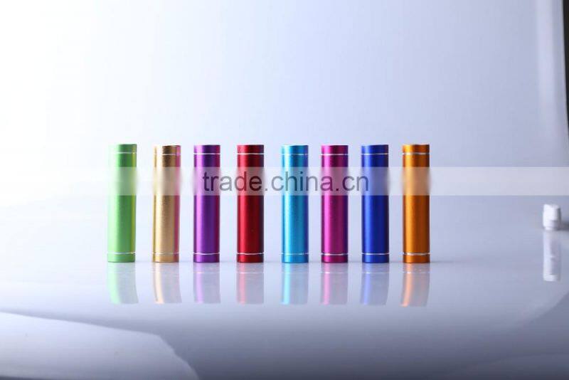 Wholesale power bank 2600mah, metal power bank 2600mah with logo, color 2600mah power bank, safety power bank