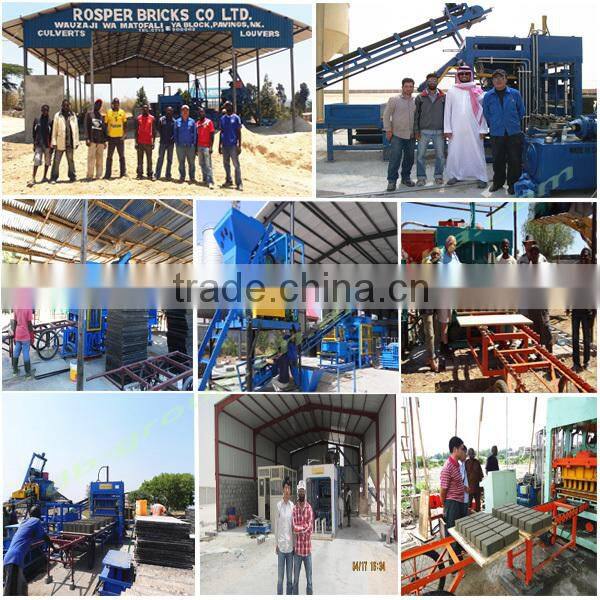 QT4-25 China Direct Factory Concrete Block Making Machine Price