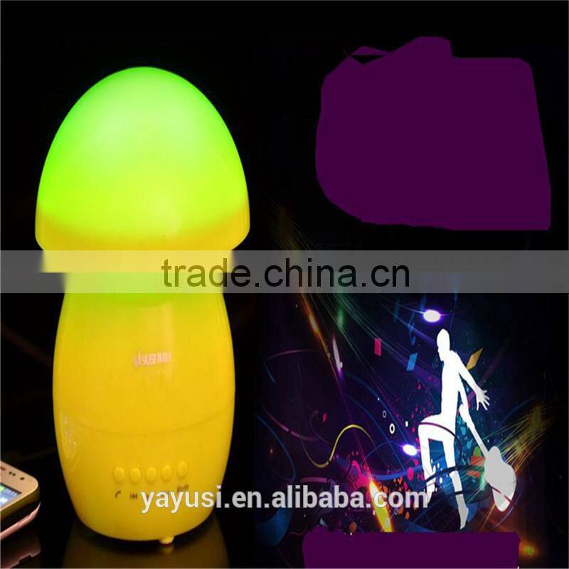 New Professional Bluetooth Speaker ,Color Flush With APP control and T F Card for phone/computer